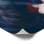 Mittagessen im Party von Renoir Poster (Ecke)