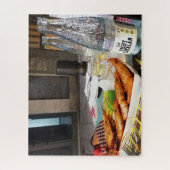 Mittagessen in Barcelona Spanien Puzzle (Vertikal)