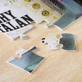 Mittagessen in Barcelona Spanien Puzzle (Seite)