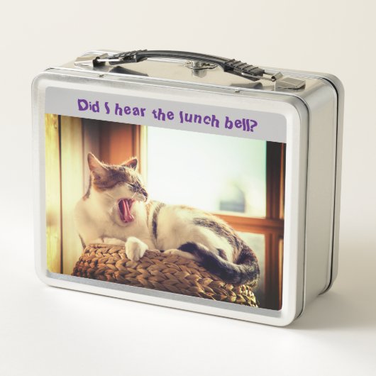 Mittagessen in der Schule Metall Brotdose (Rückseite)