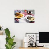 Mittagessen in Paris-Frankreich-Poster Poster (Heimbüro)