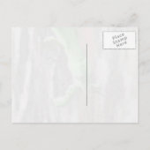 Mittagessen jemand? Grüne Anole (Lizard) Postkarte (Rückseite)