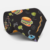 Mittagessen Krawatte (Gerollt)