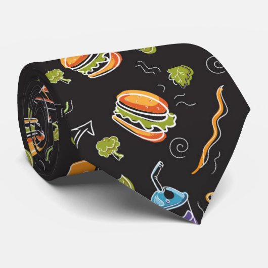 Mittagessen Krawatte (Gerollt)