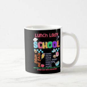 Mittagessen-Lady Back-To-School-Tour Cafeteria-Cre Kaffeetasse