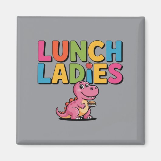 Mittagessen Lady Rawsome Magnet (Vorne)