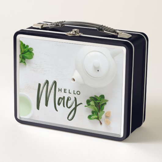 Mittagessen Metall Brotdose (Vorderseite)