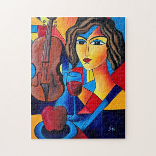 Mittagessen mit Farben Puzzle