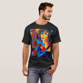 Mittagessen mit Farben T-Shirt (Vorne ganz)