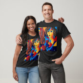 Mittagessen mit Farben T-Shirt (Unisex)