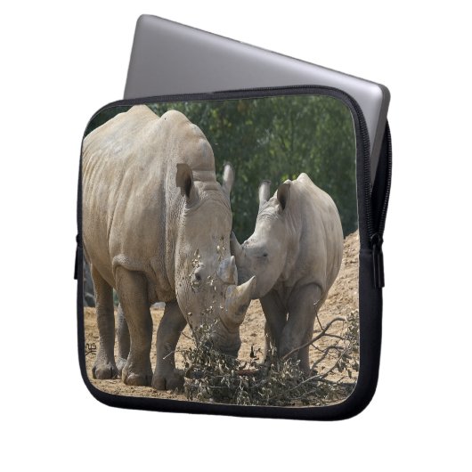 Mittagessen mit Mama-Laptop-Hülse Laptopschutzhülle (Vorderseite Links)