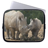 Mittagessen mit Mama-Laptop-Hülse Laptopschutzhülle (Vorderseite)