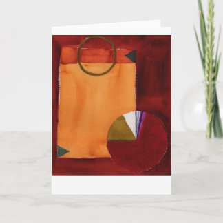 Mittagessen, Notecard Karte