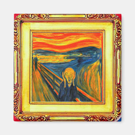 Mittagessen, Schrei, schöne Kunst Magnet