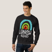 Mittagessen Squad Group Matching School Cafeteria Sweatshirt (Vorne ganz)