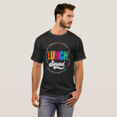 Mittagessen Squad Group Matching School Cafeteria T-Shirt (Vorne ganz)