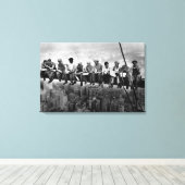 Mittagessen über einem Wolkenkratzer 1932 NYC Eise Leinwanddruck (Insitu (Holzboden))