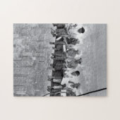 Mittagessen über einem Wolkenkratzer Puzzle (Horizontal)