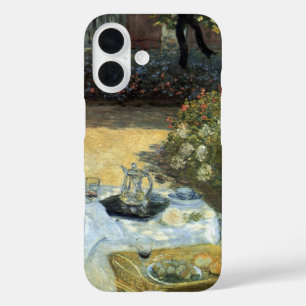 Mittagessen von Claude Monet, Vintage Impressionis iPhone 16 Hülle