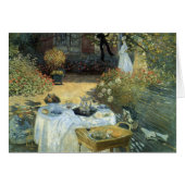 Mittagessen von Claude Monet, Vintager Impressioni (Vorderseite (Horizontal))