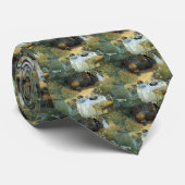 Mittagessen von Claude Monet, Vintager Impressioni Krawatte (Gerollt)