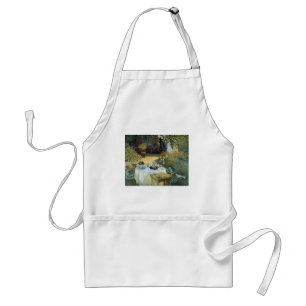Mittagessen von Claude Monet, Vintager Impressioni Schürze