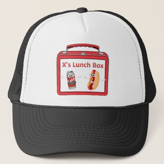 Mittagessen x truckerkappe (Vorderseite)
