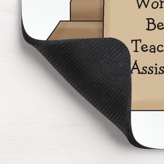 Mittagessentasche/der beste Lehrassistent der Mousepad (Ecke)