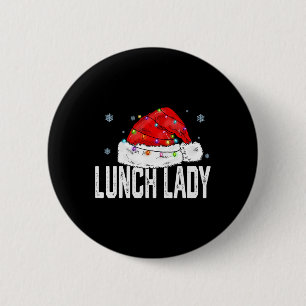 Mittags Lady Claus Weihnachten Frauen Familie Matc Button