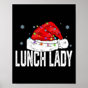 Mittags Lady Claus Weihnachten Frauen Familie Matc Poster