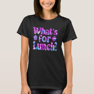 Mittags Lady Funny Cooking Mittagessen Lady Wertsc T-Shirt