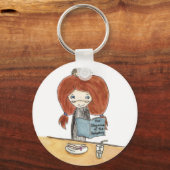 Mittags-Schlüsselanhänger Schlüsselanhänger (Vorderseite)