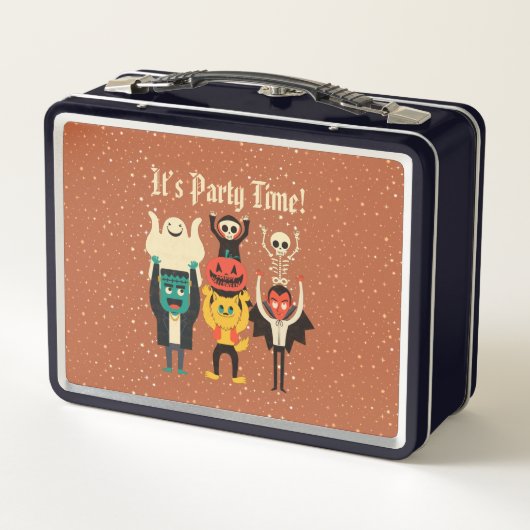 Mittagsboxen Metall Brotdose (Rückseite)