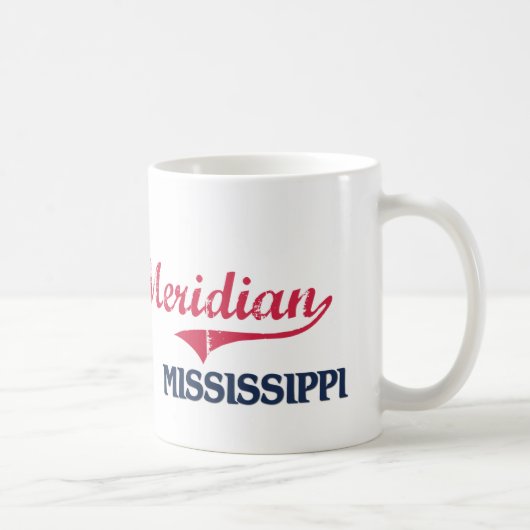 Mittagsmississippi-Stadt-Klassiker Kaffeetasse (Rechts)