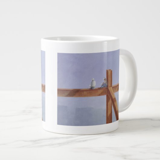 Mittagspause 1985 Jumbo-Tasse (Vorderseite Rechts)