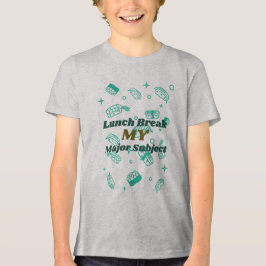 Mittagspause in meinem Hauptfach Unterrichtsfach Tri-Blend Shirt
