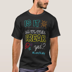 Mittagspause ist die Sommerpause noch am letzten T T-Shirt