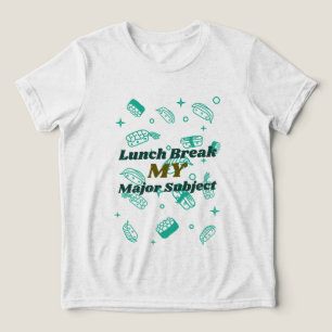 Mittagspause meine große Mittagspause in der Subje Tri-Blend Shirt