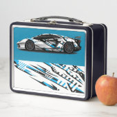 Mittagspause Metall Brotdose (Beispiel)