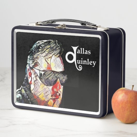 Mittagspause Metall Brotdose (Beispiel)