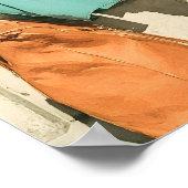 Mittagspause Poster (Ecke)