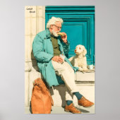 Mittagspause Poster (Vorne)