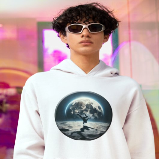 Mittagspause - Street Style in Space Hoodie