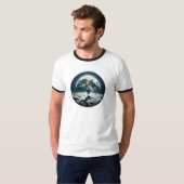 Mittagspause - Street Style in Space T-Shirt (Vorne ganz)