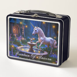 Mittagsschachtel von James Michael Miller Metall Brotdose