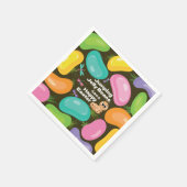 Mittagsschals Jelly Bean Osterparty Serviette (Ecke)