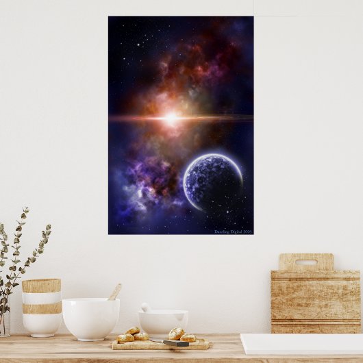 Mittagstag Poster (Küche)