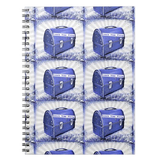 Mittagszeit Blues Notizblock (Vorderseite)