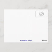 Mittagszeit Blues Postkarte (Rückseite)