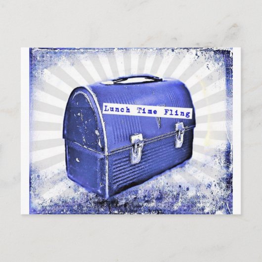 Mittagszeit Blues Postkarte (Vorderseite)